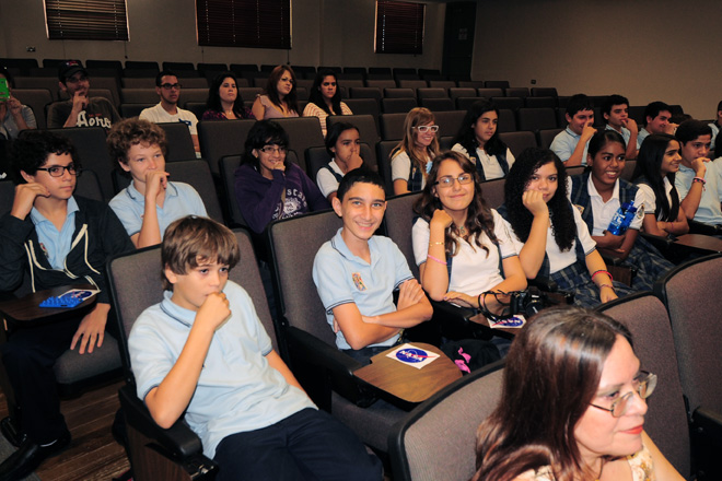 Los asistentes fueron estudiantes del RUM, as&iacute; como alumnos de algunas de las escuelas cercanas al Recinto.<br>Carlos D&iacute;az / Prensa RUM
