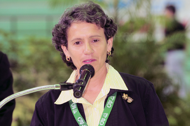 La doctora Ram&iacute;rez se mostr&oacute; agradecida por el reconocimiento.<br>Carlos D&iacute;az / Prensa RUM