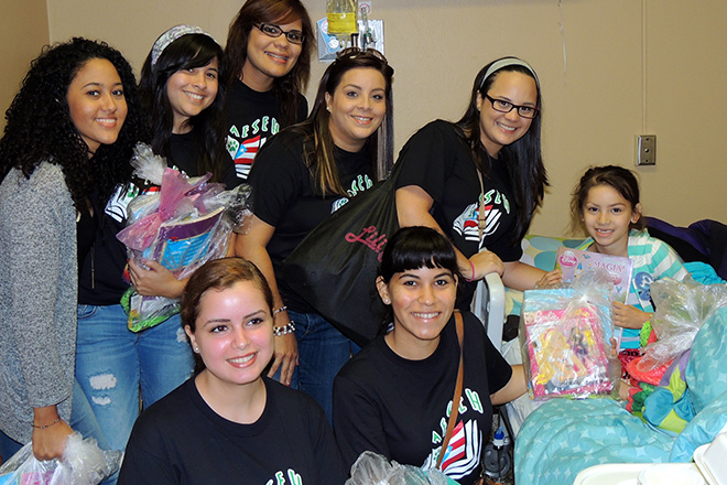 Las sonrisas de los ni&ntilde;os fueron una recompensa para los j&oacute;venes.<br>Suministrada