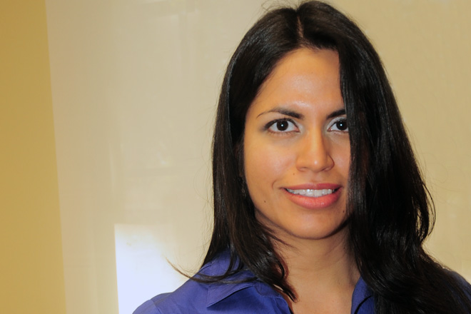 La doctora Maribella Domenech Garc&iacute;a, del Departamento de Ingenier&iacute;a Qu&iacute;mica, realiz&oacute; sus estudios subgraduados en el RUM.<br>Carlos D&iacute;az / Prensa RUM