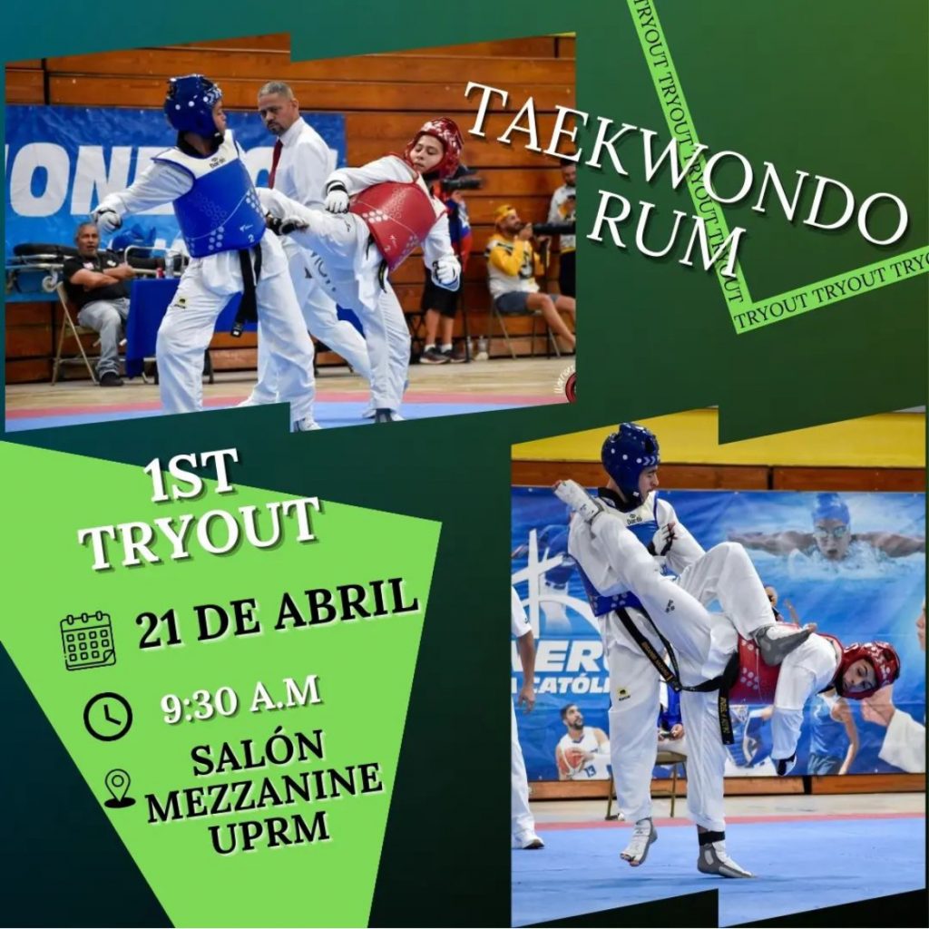 UPRM Taekwondo Tryout