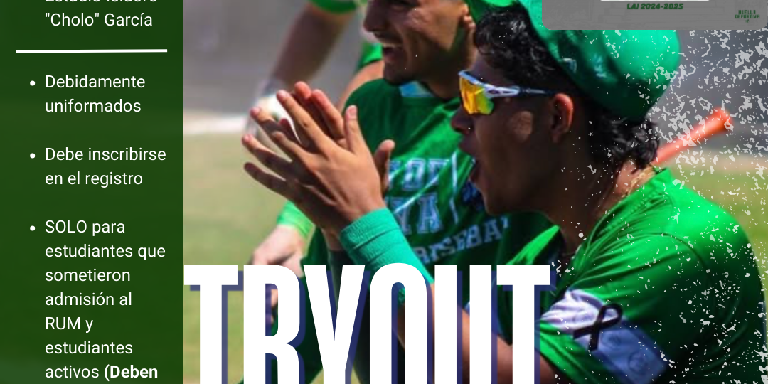 tryout 2 béisbol