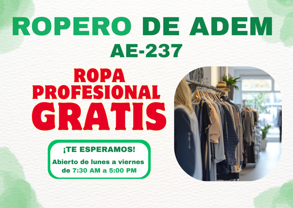 Servicios del Ropero ADEM