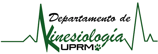 Imagen del logo del Departamento de Kinesiología UPRM.