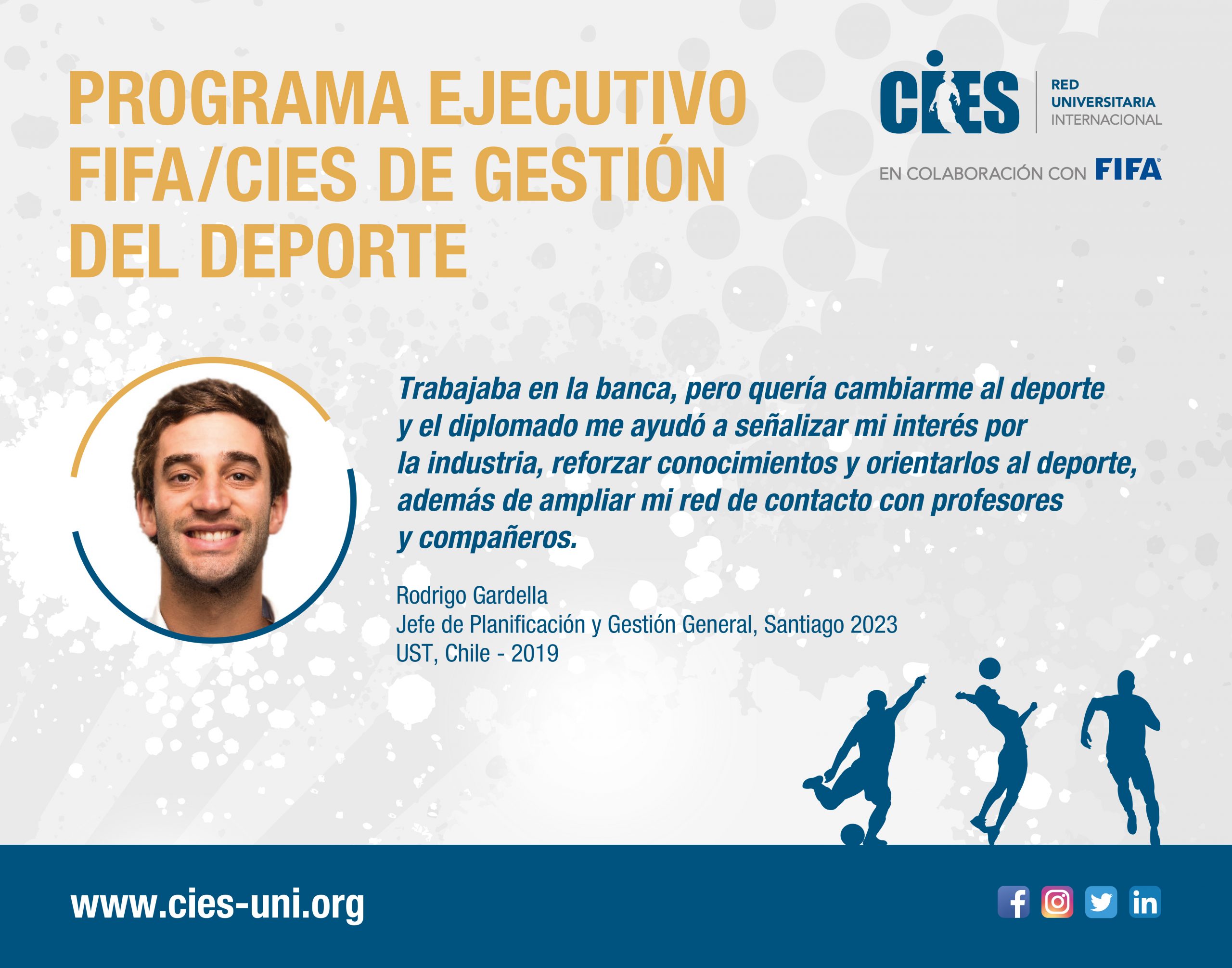 Chili_poster_temoignage_Gardella Rodrigo Gardella - Jefe Planificación Chile