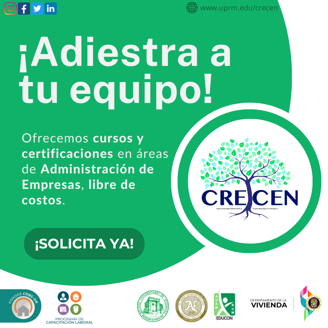 Oferta de CRECEN