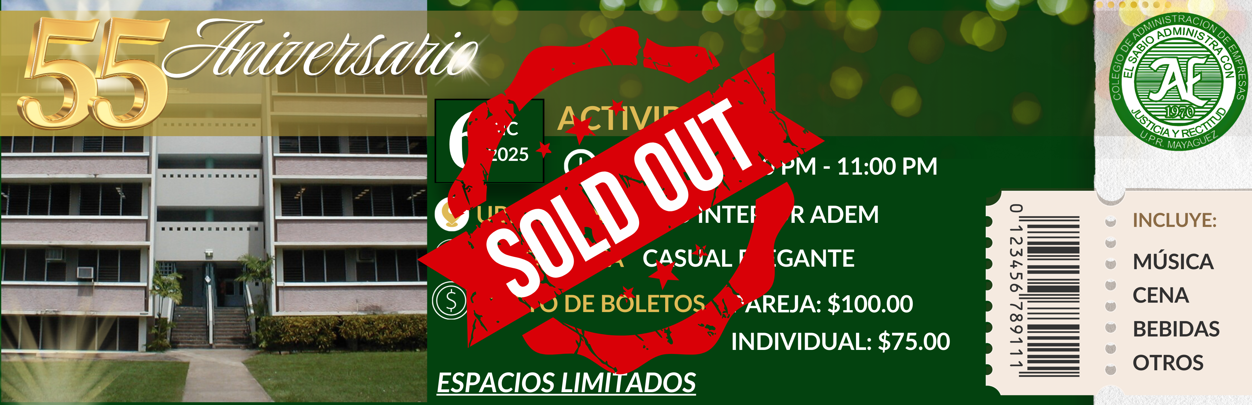 Detalles 55 aniversario