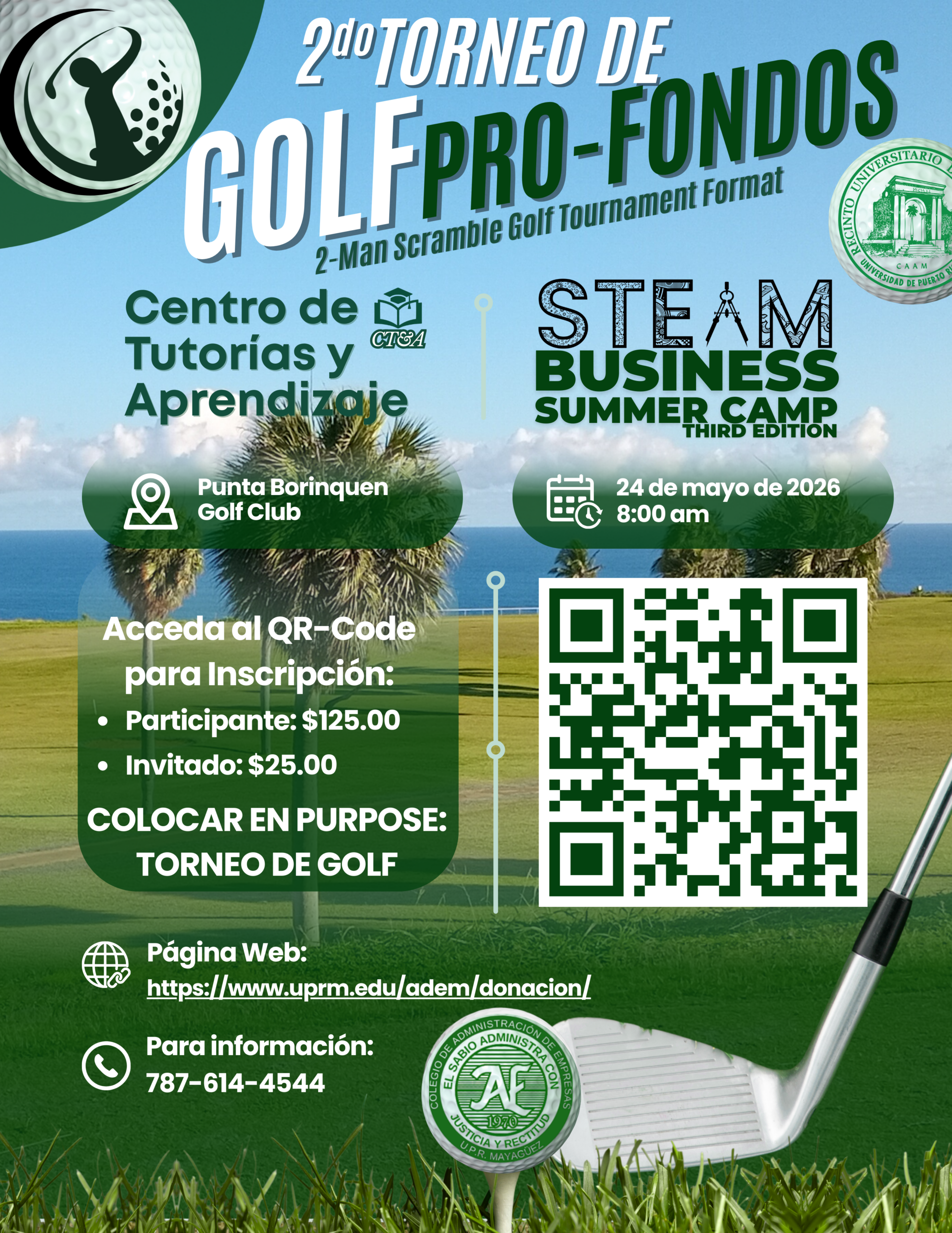 Información sobre el Segundo Torneo de Golf