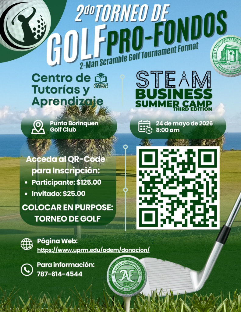 Segundo torneo de GOLF ADEM