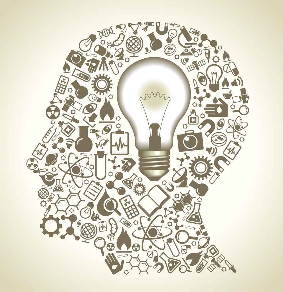 bigstock-Human-head-and-science-icons-42730474