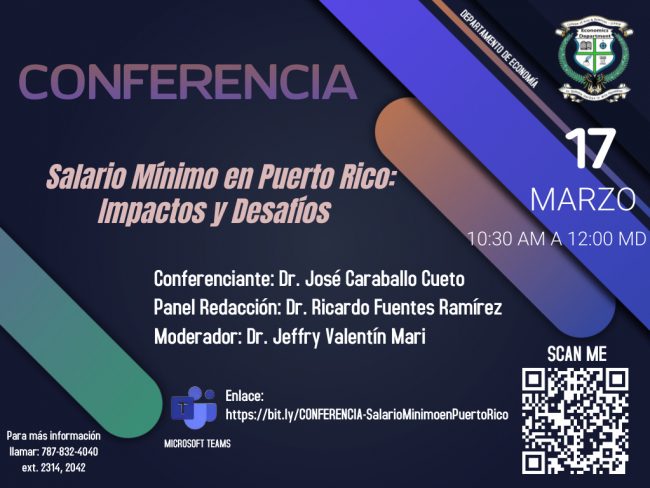 Promo-Conferencia Salario Minimo PR