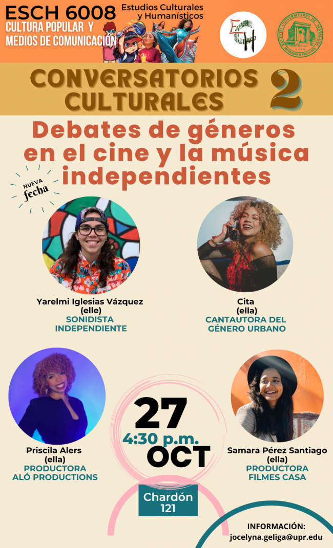 Conversatorios culturales 2 - Cine y música