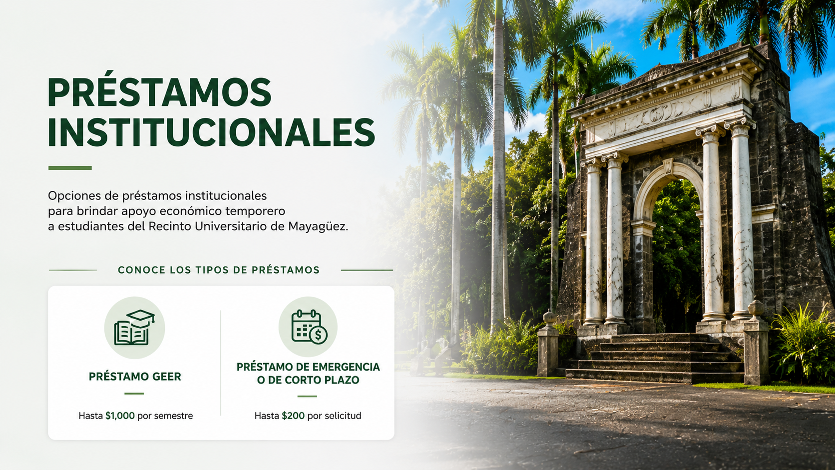 Préstamos institucionales