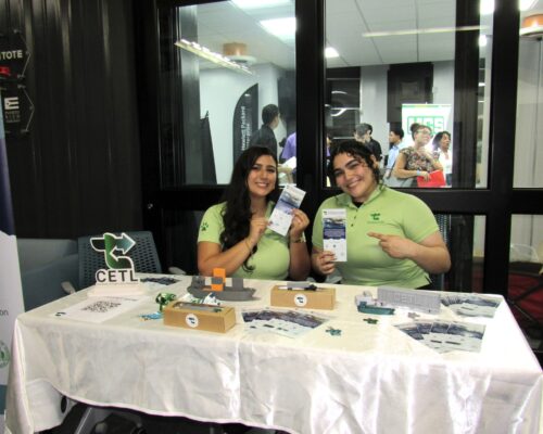 Industry Eng. 4 Informational Table at the Industrial Engineering Spring Job Fair