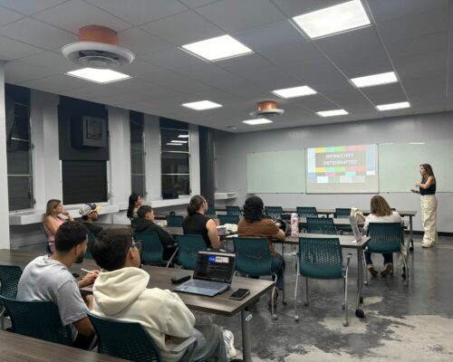 Industry Eng. 6 ENACTUS UPRM Hosted a Conference in the CETL Multipurpose Room