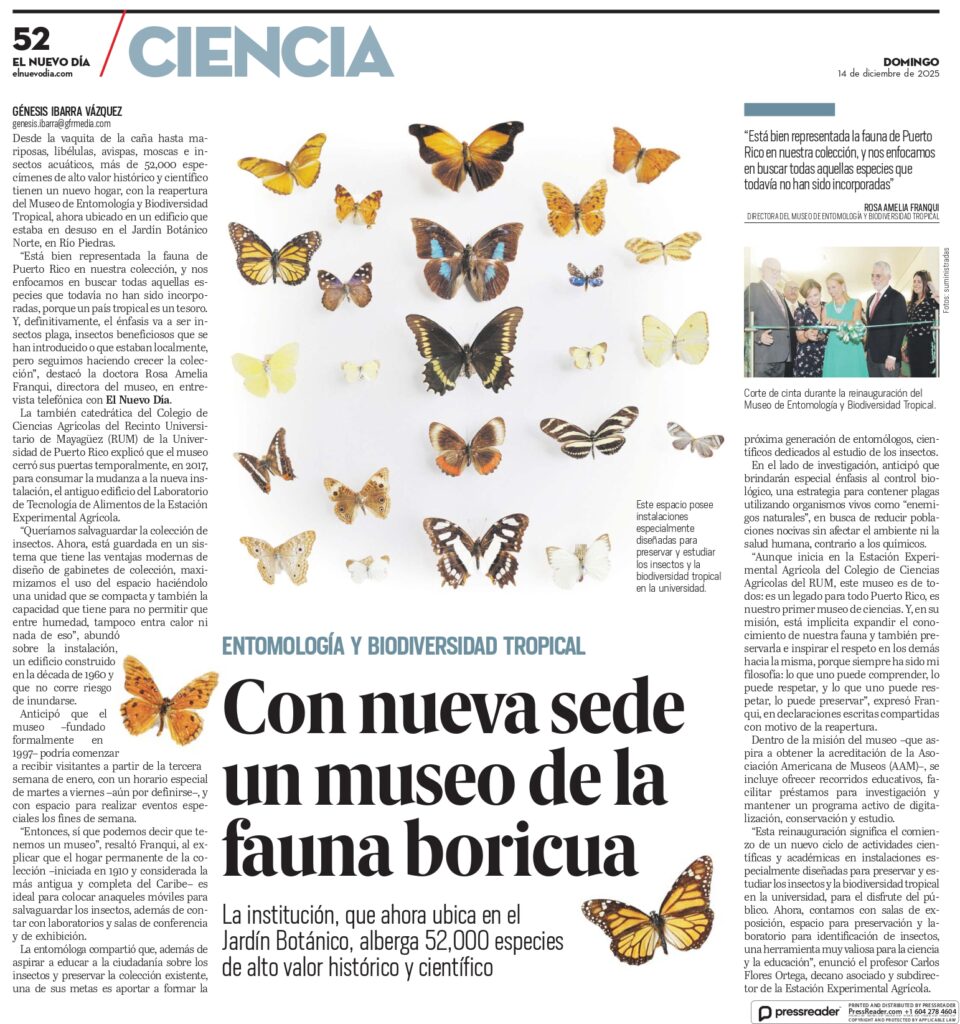 Con nueva sede un museo de la fauna boricua