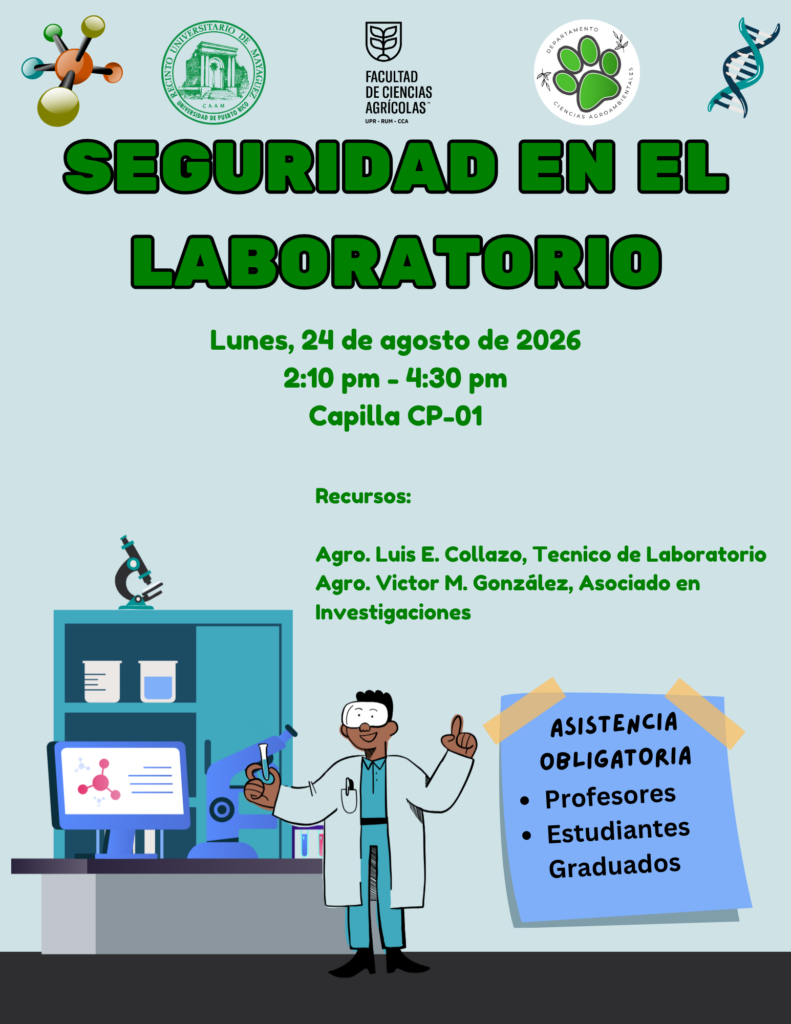 🔬 TALLER DE SEGURIDAD EN EL LABORATORIO 🧪