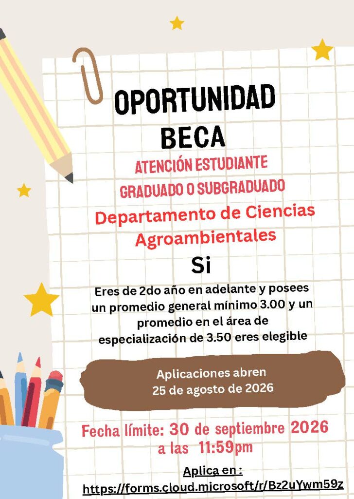 Oportunidad de Becas - Corteva
