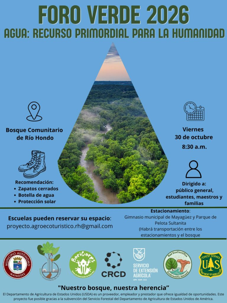 Foro Verde 2026 - Agua: Recurso Primordial para la Humanidad