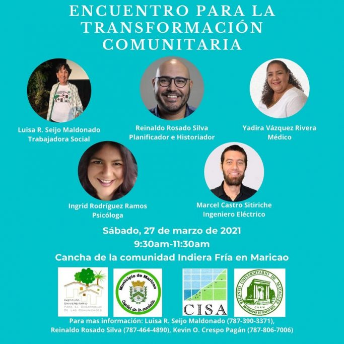 Encuentro en Maricao. 27 marzo. pequeno