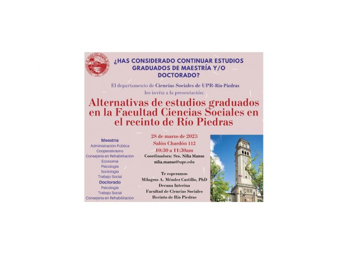 maestrias y doctorado. anuncio