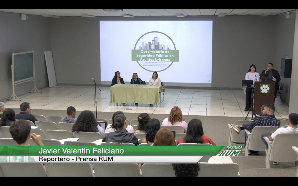RUM sede de conversatorio sobre feminicidios en Puerto Rico