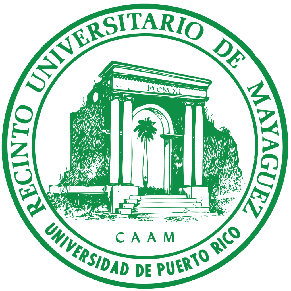 UPRM green Portico circle logo. Links to the UPRM Admissions Office website. 