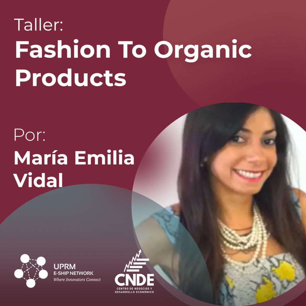 Acompáñanos a conocer sobre la importancia de las marcas junto a María Emilia Vidal en el I&E Week.