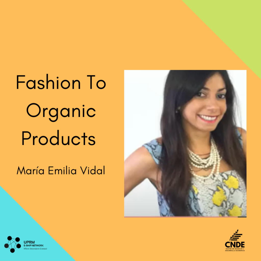 Acompáñanos a conocer sobre la importancia de las marcas junto a María Emilia Vidal en el I&E Week.