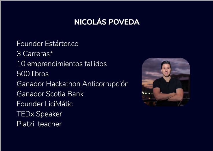 Aprende sobre Opportunuty Discovery junto a Nicoláas Paveda, fundador de LiciMatic durante el 2020 I&E Week.