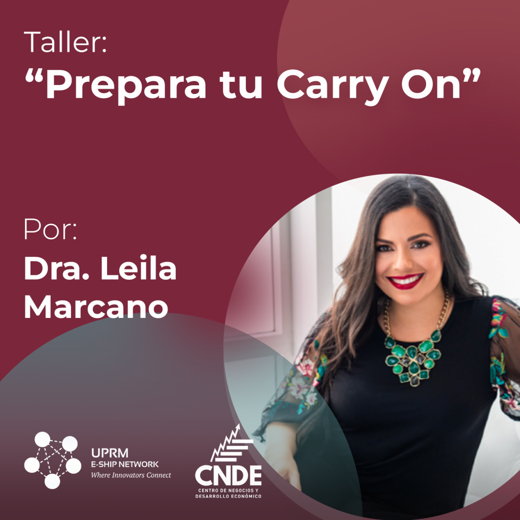 prepara tu carry on