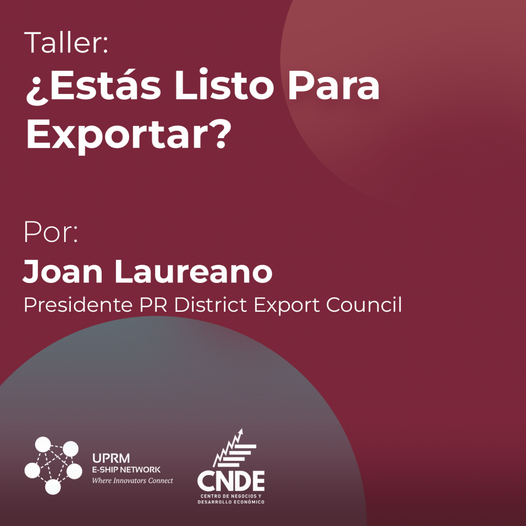 Estas listo para exportar