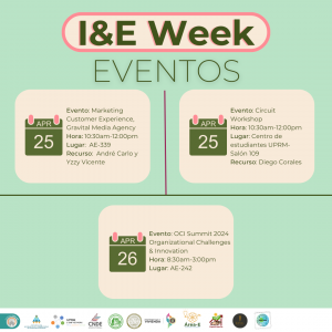 I&E Week 3