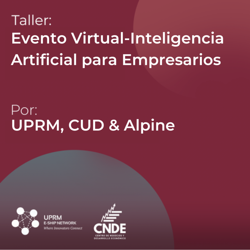 Virtual Event - AI for entrepreneur
