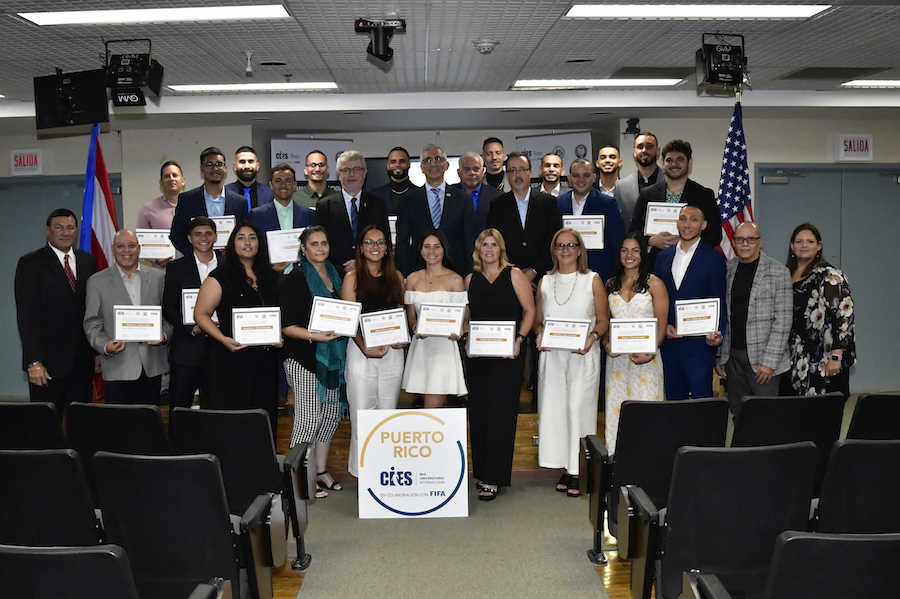 ¡Se gradúa segunda clase de Gestión del Deporte!