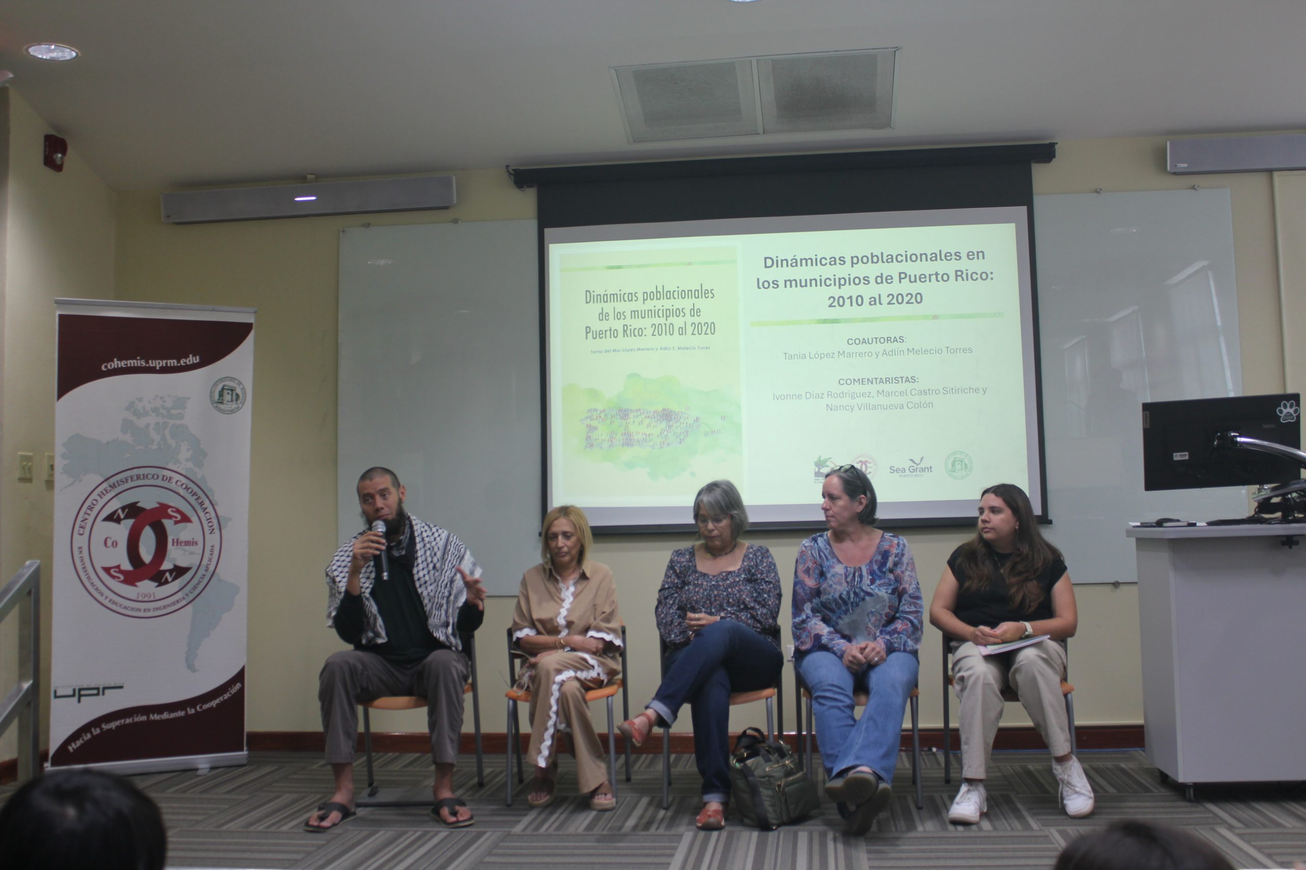 Presentan publicación sobre las dinámicas poblacionales en los municipios de Puerto Rico