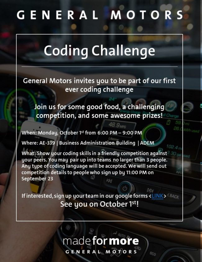GM-IT Coding Challenge