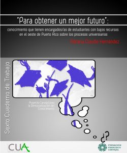 6. "Para obtener un mejor futuro"