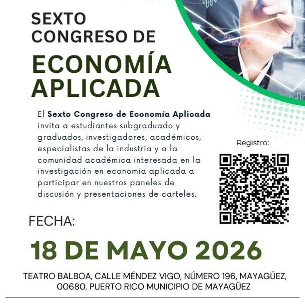 Anuncio del Congreso de Economía Aplicada