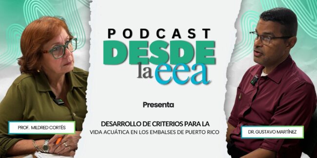 DESARROLLO DE CRITERIOS PARA LA VIDA ACUÁTICA EN LOS EMBALSES DE PUERTO RICO DESARROLLO DE CRITERIOS PARA LA VIDA ACUÁTICA EN LOS EMBALSES DE PUERTO RICO
