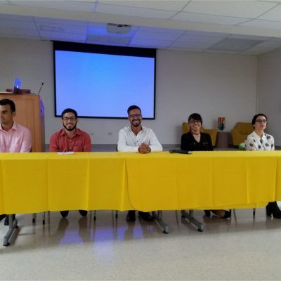 Student’s Panel- Summer Internships Experiences: Christian J. Quiles Pérez (UPR-Ag), Alberto Rodríguez (IAUPR-SG), Christopher Rivera Torres (UPR-M), Patricia Cordero (UPR-M) and Yesenia Vélez (UPR-M).