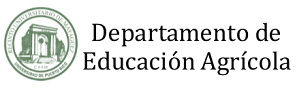 Departamento de Educación Agrícola