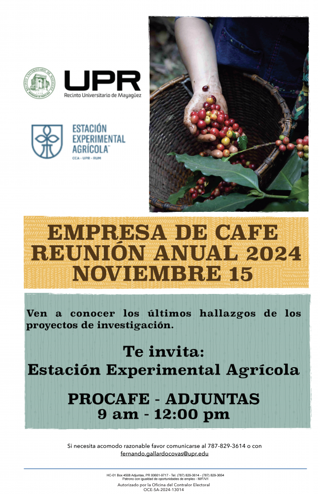 promoción empresa de café 2024