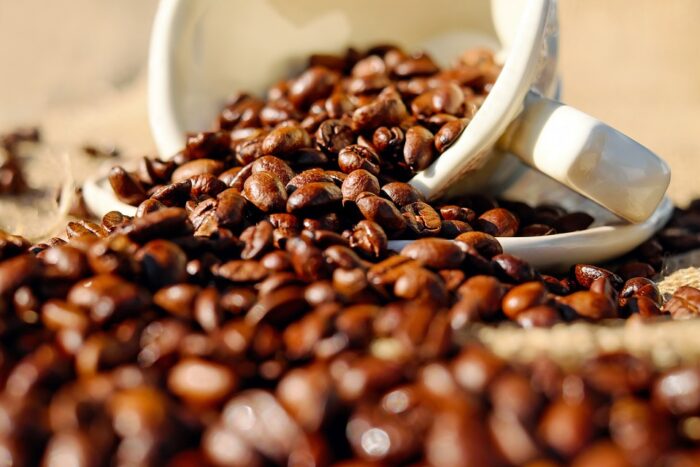 Coffee Beans Beans Porcelain Coffee Coffee Cup