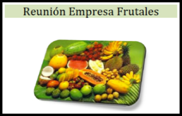 Reunión Empresa Frutales