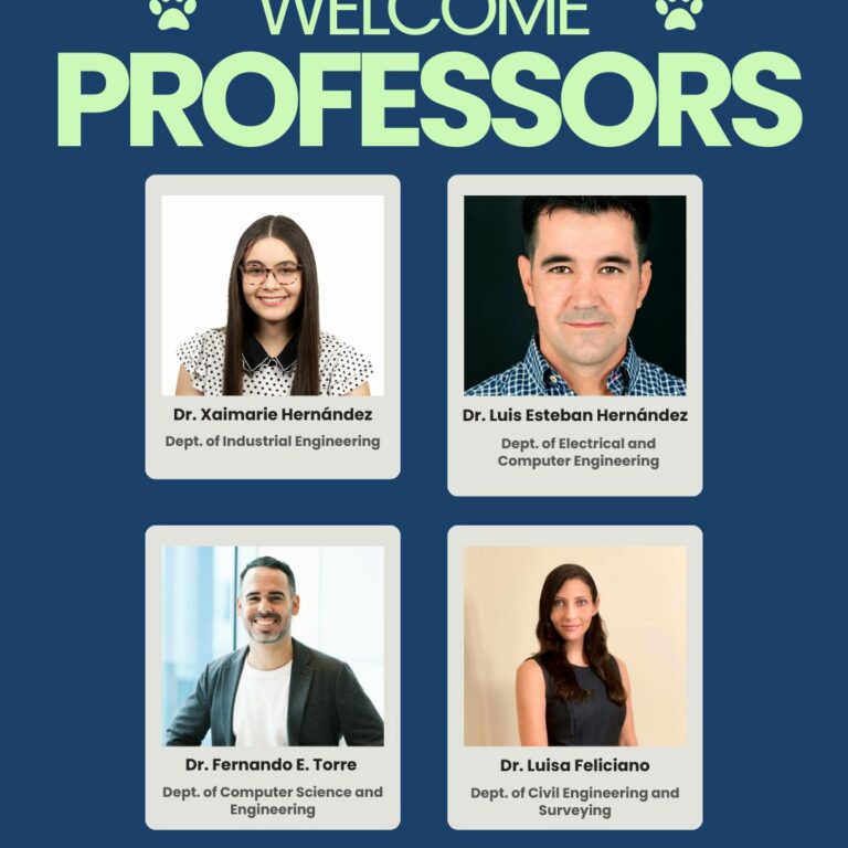 Picture of new professors