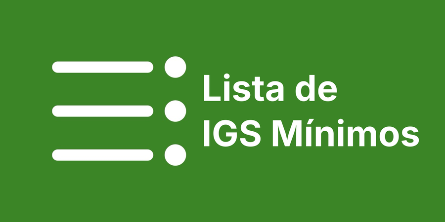 Lista de IGS Mínimos