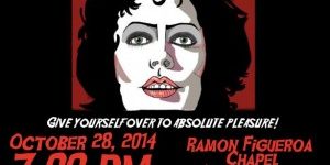 Rocky Horror Poster Poster for The Rocky Horror Picture show event which was hosted by multiple associations from college.