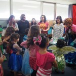 EDSA members interacting with the children at the EDSA Children's Library Fantasy Event.