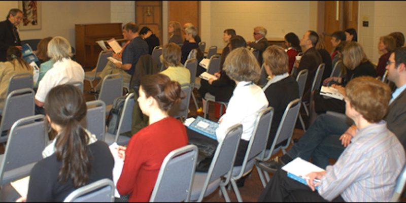 session11 A view of the people present during the International Congress of Medieval Studies, May 2016 Call for Papers.